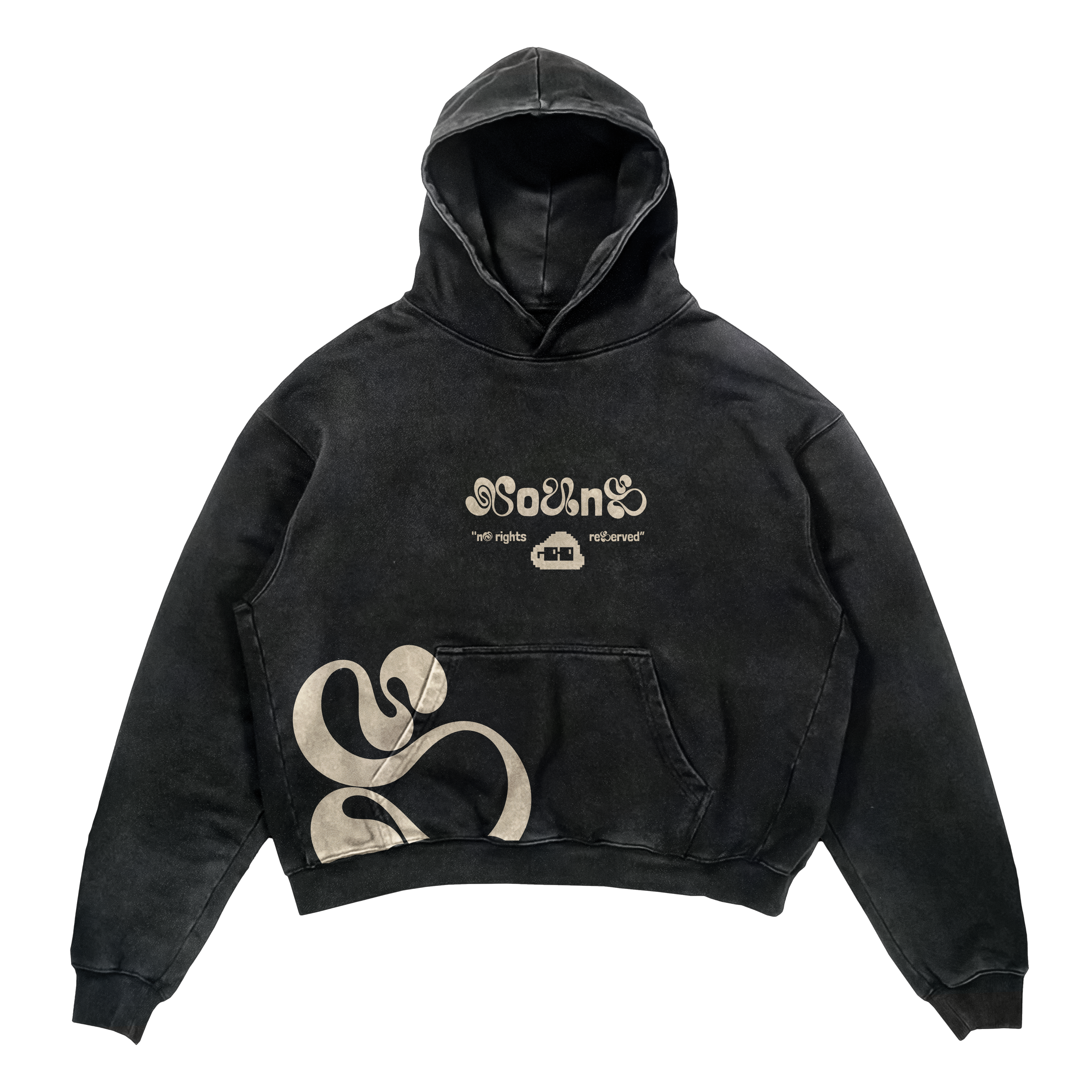 Cloud Hoodie - Vintage Black