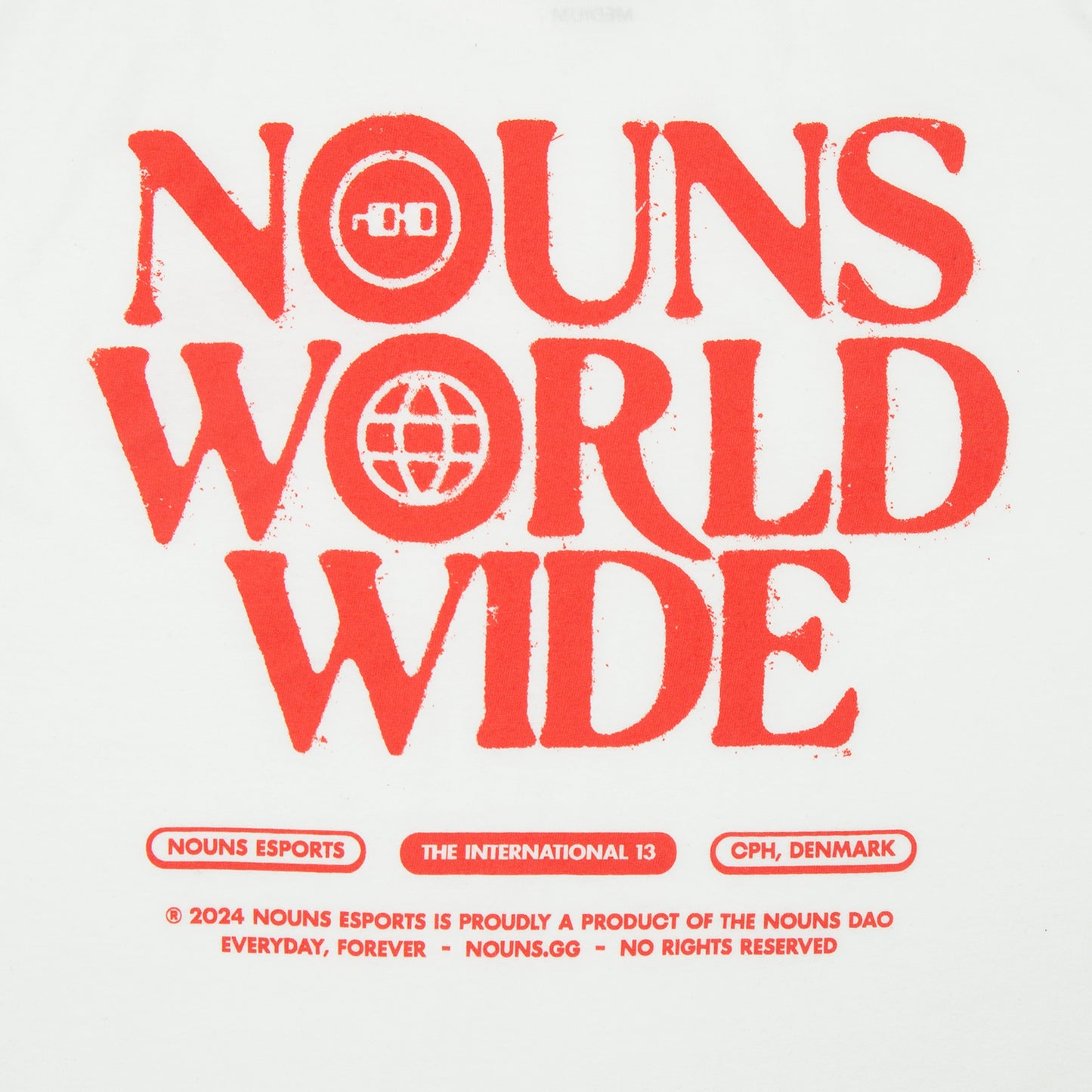 TI13 Nouns Worldwide Tee White