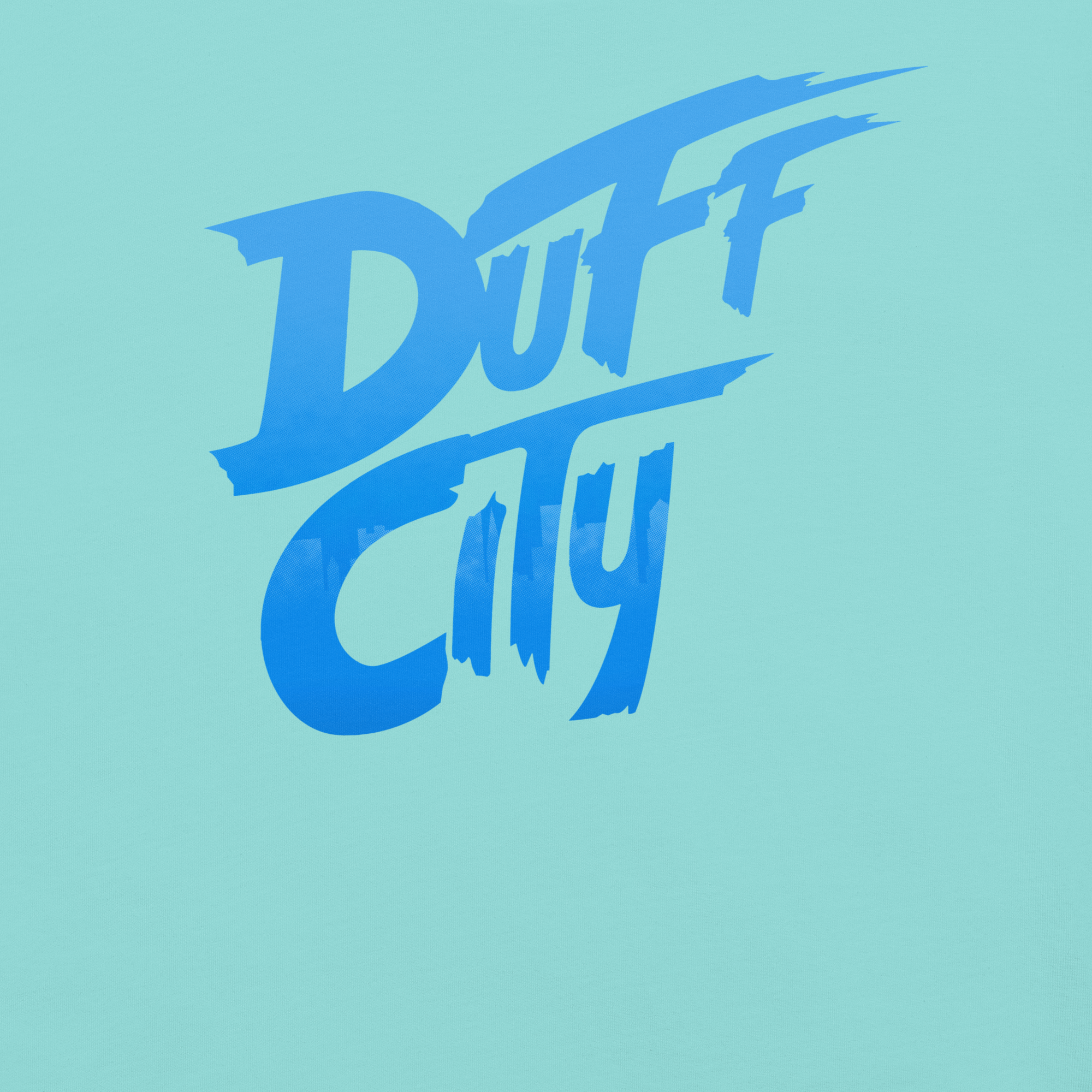 Duff City Tee - Ice