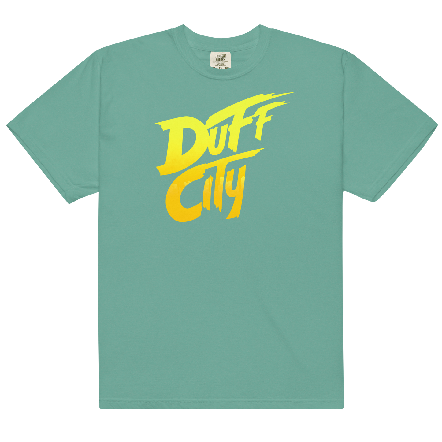 Duff City Tee - Seafoam