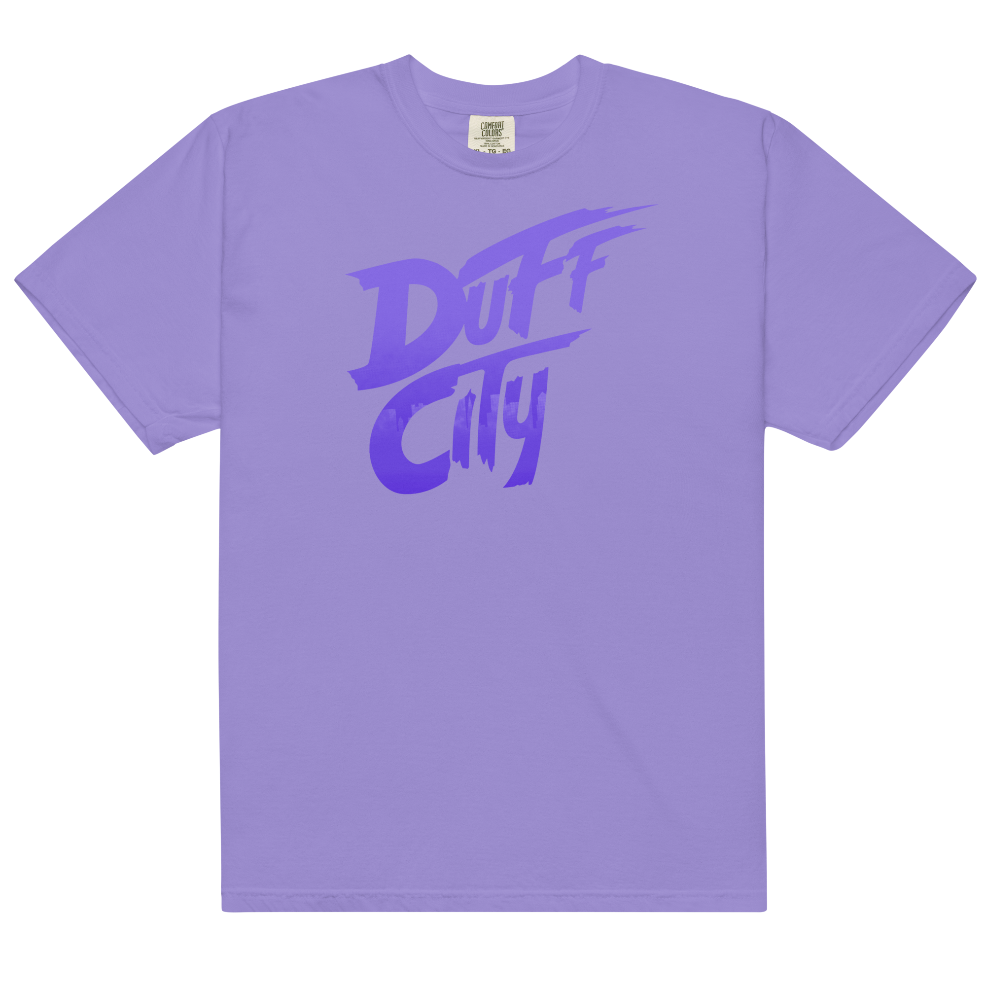 Duff City Tee - Violet